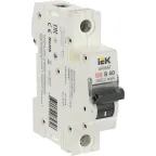 Выключатель автоматический однополюсный M06N 1P B 40А 6кА ARMAT | AR-M06N-1-B040 | IEK