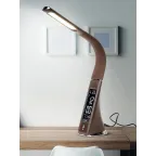 Светильник настольный светодиодный коричневый NLED-461-7W-BR