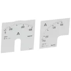                  Измерительная шкала (1 круглая + 1 квадратная) для аналоговых амперметров - 0-600 A | 014620 | Legrand
               