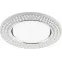Светильник встраиваемый с белой LED подсветкой CD4029 потолочный GX53 без лампы, прозрачный, хром | 32652 | Feron