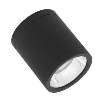Светильник светодиодный ДПО-15Вт  3000K  IP65 CRI80  угол 60° d-90мм черный  DOWNLIGHT SURFACE IP65 DN 90 P 15W 830 60D BK | 4058075769007 | LEDVANCE