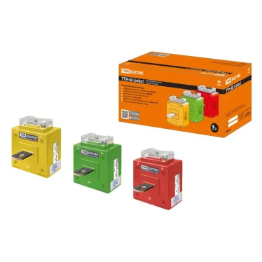 Трансформатор тока ТТН-Ш 250/5- 5VA/0,5-Р (3 шт., color) | SQ1101-1205 | TDM