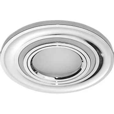 Светильник потолочный встраиваемый CD600 15LED*2835 SMD 4000K, MR16 50W G5.3, хром | 29709 | FERON