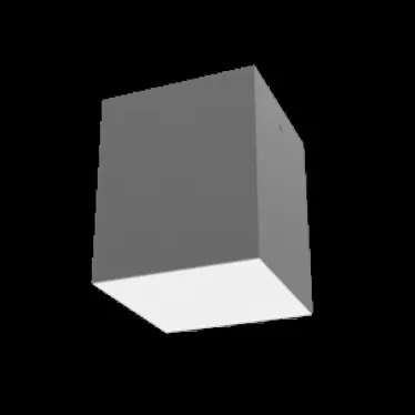 Светодиодный светильник DL-Box накладной 24 Вт 3000 К 140x140x170 мм RAL7045 серый муар с рассеивателем опал DALI | V1-R0-70819-20D01-2002430 | VARTON