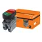 Кнопка двойная MPD2-11R (зеленая/красная) (LED) в сборе d22мм/220В (I/O)  линза красная | SQ0747-0046 | TDM