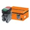 Кнопка двойная MPD4-11С (зеленая/красная)(LED) в сборе d22мм/220В (ПУСК/СТОП) линза прозрачная | SQ0747-0057 | TDM