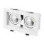 Светильник CL-KARDAN-S180x102-2x9W White (WH, 38 deg) | 024128 | Arlight