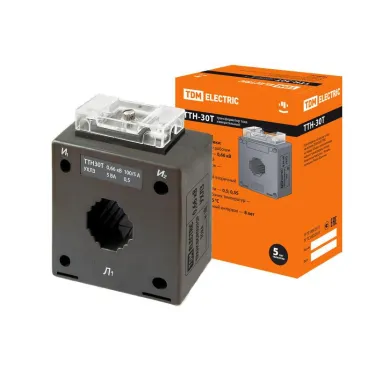 Трансформатор тока ТТН 30T/100/5- 5VA/0,5-Р | SQ1101-1064 | TDM