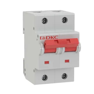 Выключатель автоматический двухполюсный YON MD125-2NC100-8ln 20kA | MD125-2NC100 | DKC