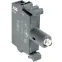 Патрон MLBL-01R со встроенным светодиодом красный 24В AC/DC | 1SFA611621R1011 | ABB