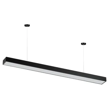 Светильник LED Geometria Block SPO-115-B-40K-036 36Вт 4000K 3100Лм IP40 1200х100х50 черный подвесной драйвер внутри