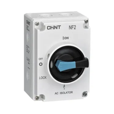 Выключатель-разъединитель NF2-125/3BO в пластиковом коробе IP65 (R) | 324167 | CHINT