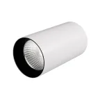 Светильник накладной SP-POLO-R85-1-15W Day White 40deg (White, Black Ring) | 022939 | Arlight