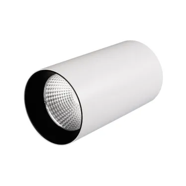 Светильник накладной SP-POLO-R85-1-15W Day White 40deg (White, Black Ring) | 022939 | Arlight