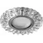 Светильник точечный встраиваемый под лампу, с LED подсветкой CD916 15LED*2835 SMD 4000K, MR16 50W G5.3, прозрачный, хром | 28988 | FERON