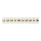 Маркеры для JXB-ST 1,5 с символами "L1, L2, L3, N, PE" (100 шт.) EKF PROxima | zb-st-1.5-L-1-3 | EKF