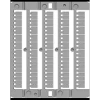 CNU/8/S2, 100/  S2 отпечатанных маркировочных табличек | ZN80S2 | DKC