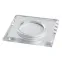 Светильник потолочный встраиваемый со светодиодной подсветкой 15LED*2835 SMD 4000K, MR16 50W G5.3, белый, хром, CD8150 с др-ром в/компл | 41910 | FERO