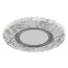 Светильник точечный встраиваемый под лампу, с LED подсветкой CD953 15LED*2835 SMD 4000K, MR16 50W G5.30, "круг", прозрачный | 32539 | FERON