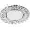 Светильник потолочный встраиваемый под лампу GX53 CD4034 20LED*2835 SMD 4000K, 15W GX53, без лампы, прозрачный, хром | 40501 | FERON