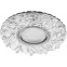 Светильник точечный встраиваемый под лампу, с LED подсветкой CD915 15LED*2835 SMD 4000K, MR16 50W G5.3, прозрачный, хром | 28987 | FERON