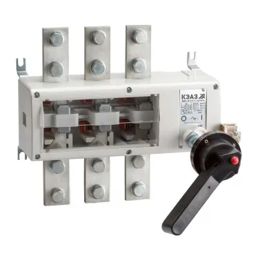 Выключатель нагрузки ВНК-39-31131-630А-IP32-УХЛ3 | 120143 | КЭАЗ