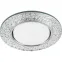 Светильник потолочный встраиваемый под лампу GX53 CD4032 20LED*2835 SMD 4000K, 15W GX53, без лампы, прозрачный, хром | 32996 | FERON