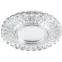 Светильник точечный встраиваемый под лампу, с LED подсветкой CD901 15LED*2835 SMD 4000K, MR16 50W G5.3, белый, хром | 28844 | FERON