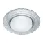 Светильник потолочный встраиваемый со светодиодной подсветкой 20LED*2835 SMD, 15W GX53, без лампы, прозрачный, хром CD4037 RGB с др-ром в/компл | 4190