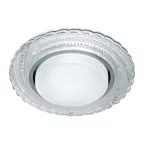 Светильник потолочный встраиваемый со светодиодной подсветкой 20LED*2835 SMD, 15W GX53, без лампы, прозрачный, хром CD4037 RGB с др-ром в/компл | 4190