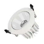 Светильник MS-FORECAST-BUILT-TURN-R102-12W Day4000 (WH-WH, 32 deg, 230V) (Arlight, IP20 Металл, 5 лет) | 037098 | Arlight