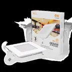 Светильник светодиодный встраиваемый ультратонкий квадратный IP20 6W 2700K | 940111106 | Gauss