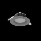                  Cветильник светодиодный Downlight круглый встраиваемый 120*65 мм 11W 3000K IP54 RAL7045 серый муар | V1-R0-H0011-10000-4401130 | VARTON
               