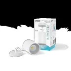 Светильник светодиодный накладной/подвесной HD044 12W (белый/белый) 4100K 79*100мм 1/20 | HD044 | Gauss