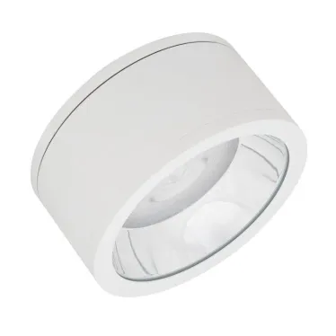 Светильник светодиодный ДПО-45Вт  3000K  IP65 CRI80  угол 60° d-250мм белый  DOWNLIGHT SURFACE IP65 DN 250 P 45W 830 60D WT | 4058075769298 | LEDVANCE