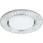 Светильник встраиваемый с белой LED подсветкой CD4043 потолочный GX53 без лампы, прозрачный, хром | 41305 | Feron