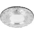 Светильник точечный встраиваемый под лампу, с LED подсветкой CD907 15LED*2835 SMD 4000K, MR16 50W G5.3, белый, хром | 28850 | FERON