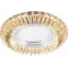 Светильник точечный встраиваемый декоративный CD904 15LED*2835 SMD 4000K, MR16 50W G5.3, желтый, хром | 28847 | Feron