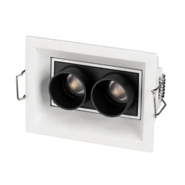 Светильник MS-ORIENT-BUILT-TURN-TC-S67x90-5W Warm3000 (WH-BK, 30 deg, 230V) (Arlight, IP20 Металл, 5 лет) | 031928 | Arlight