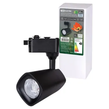 Светильник трековый однофазный LED TRL-02-035-NB 35 Вт, 24°, 4000 К, 90 Ra, черный, | SQ0369-0025 | TDM