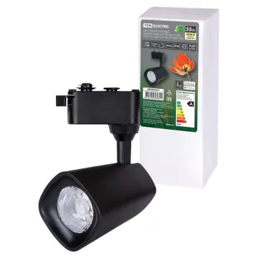 Светильник трековый однофазный LED TRL-02-035-WB 35 Вт, 24°, 3000 К, 90 Ra, черный, | SQ0369-0017 | TDM