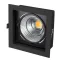 Светильник CL-KARDAN-S152x152-25W White6000 (BK-BK, 30 deg) (Arlight, IP20 Металл, 3 года) | 037028 | Arlight