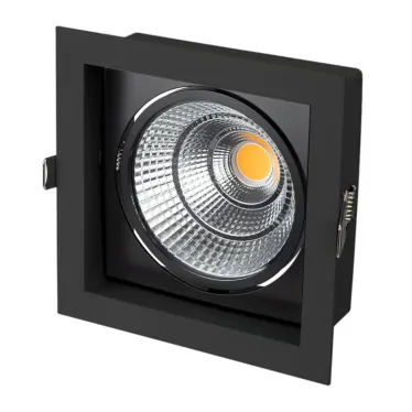 Светильник CL-KARDAN-S152x152-25W White6000 (BK-BK, 30 deg) (Arlight, IP20 Металл, 3 года) | 037028 | Arlight