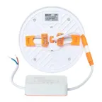 Светильник светодиодный ДВО 1106 круглый 18Вт 6500K IP20 LUMA EKF