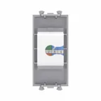 Avanti Телефонная розетка RJ-12 без шторки модульная Закаленная сталь 1 модуль