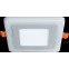 Светильник светодиодный ДВО NLP-SC2-6+2W-WB-LED (140x140) 6Вт 3300-5300К IP20 опал | 71823 | Navigator