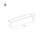 Светильник MAG-FLAT-25-L1000-30W Warm3000 (BK, 100 deg, 24V) (Arlight, IP20 Металл, 3 года) | 034216 | Arlight
