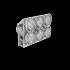 Светодиодный прожектор AirQub 420Вт 5000K 60° DALI | V1-I0-702X3-04D07-6542050 | VARTON