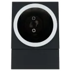 Подсветка декоративная WL37 BK MR16/GU10, черный, для интерьера, фасадов зданий лампа MR16 ( в комплект не входит)