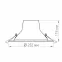 Светильник LTD-LEGEND-R230-35W Day4000 (WH, 50 deg) (Arlight, IP20 Металл, 3 года) | 027319(1) | Arlight